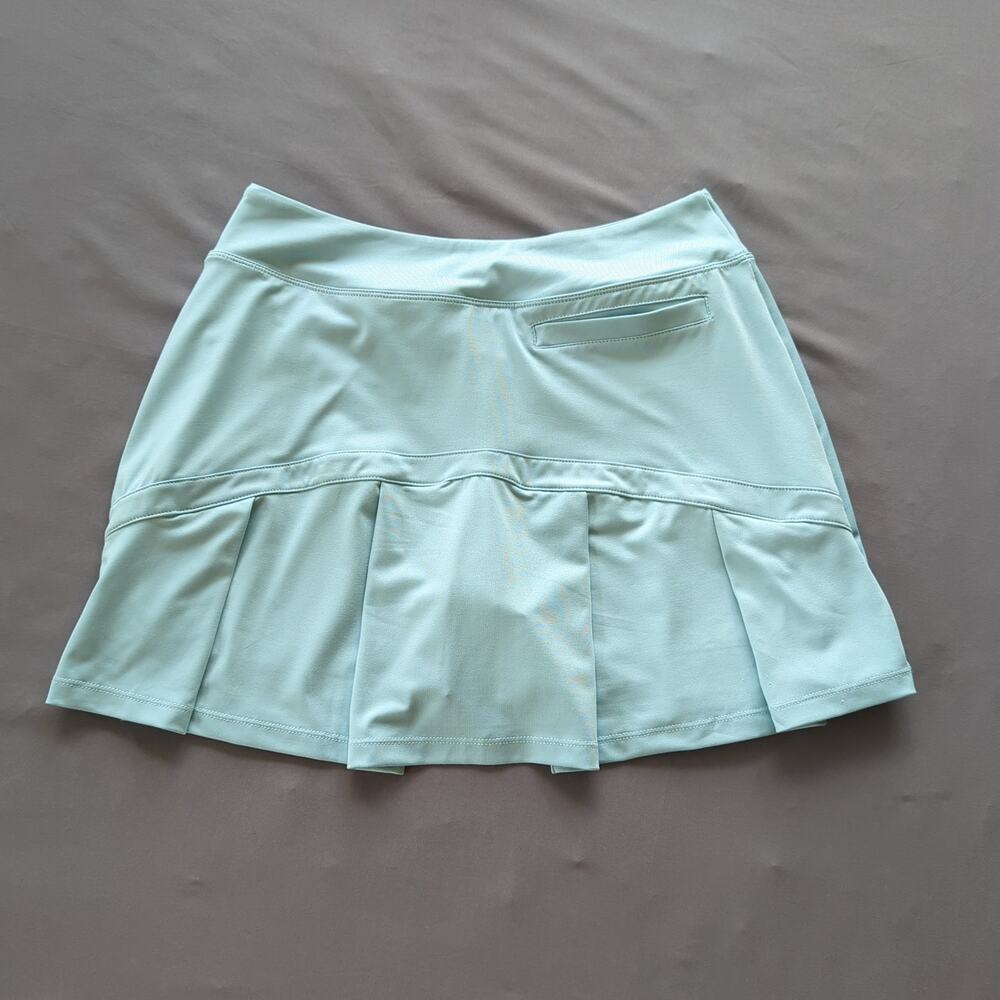 Baby Blue Tennis Skort Athletic Pickleball Pilates Mini Skirt Golfcore